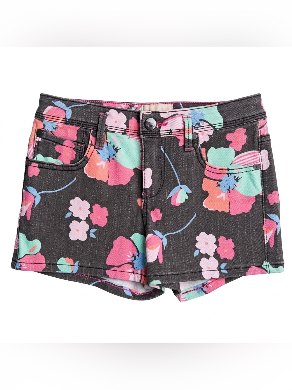 Roxy Floral Junior Jean Shorts